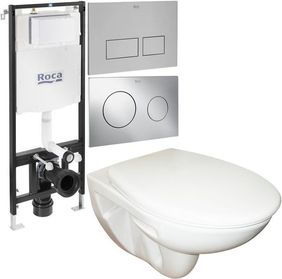 Структура Roca комплект с тоалетна чиния
